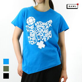 BAWL ボウル LA BODY コラボ SOFY Tシャツ GREEN グリーン TURQUOISE ターコイズ BLACK ブラック フリーサイズ