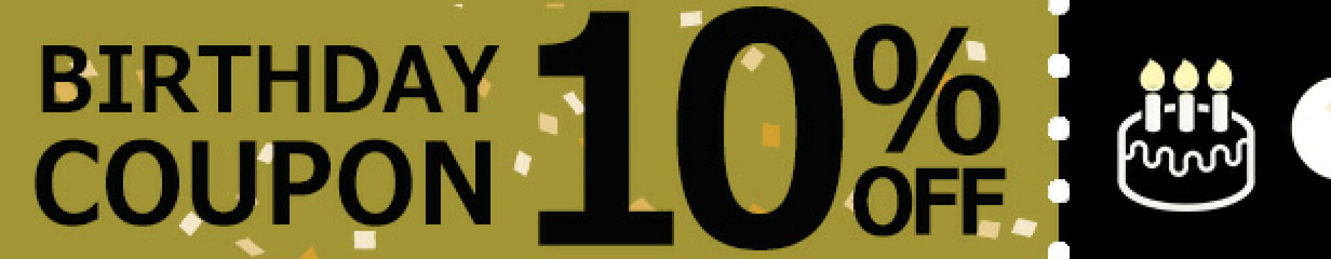 バースデークーポン