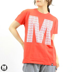 アウトレット MOMA STUDIOS モマ スタジオ ユニセックス ロゴ ON ロゴ Tシャツ RED Sサイズ Mサイズ Lサイズ XLサイズ XXLサイズ