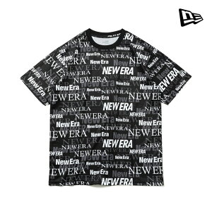 NEW ERAR j[G PA SS TC TEE AO PRINT TVc BLACK STCY MTCY