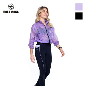 AEgbg ROLA MOCA [T JACKET WPbg BLACK ubN PURPLE p[v STCY MTCY
