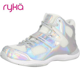 【予約】ryka 正規品 ライカ シューズ TENACIOUS 26春夏モデル 新作 ハイカット 靴 レディース エクササイズ フィットネス ジム スポーツ ダンス ヨガ ウェア シルバー E6633M-3020