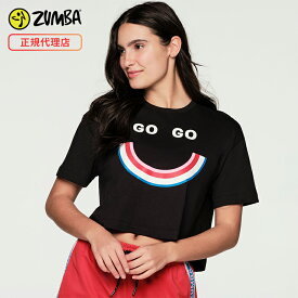 ZUMBA ズンバ 正規品 RETRO BEAT CROP Tシャツ BLACK XSサイズ Sサイズ Mサイズ Lサイズ