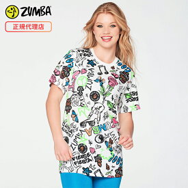 ZUMBA ズンバ 正規品 FIERCE AND FIRED UP Tシャツ WHITE XS/Sサイズ M/Lサイズ XL/XXLサイズ