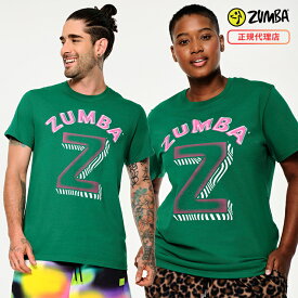 ZUMBA ズンバ 正規品 ZUMBA FLOW Tシャツ GREEN グリーン XSサイズ Sサイズ Mサイズ Lサイズ ユニセックス