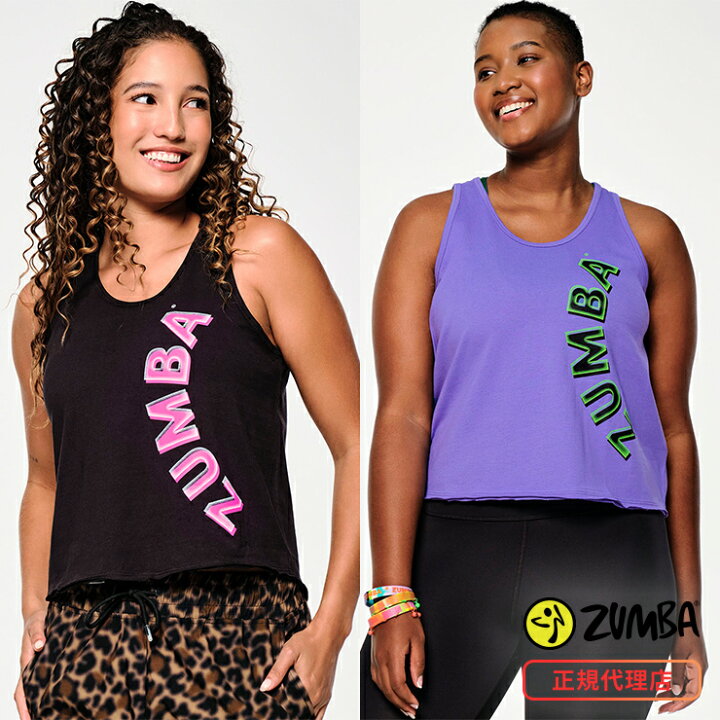 楽天市場】ZUMBA ズンバ 正規品 ZUMBA FLOW タンクトップ BLACK 