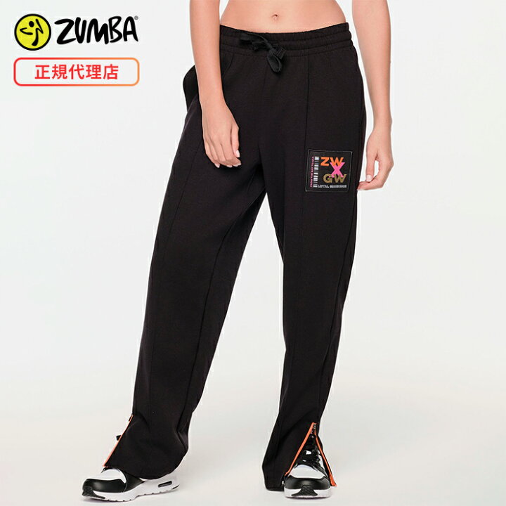 楽天市場】ZUMBA ズンバ 正規品 ZW X GW Wide Leg スウェットパンツ  