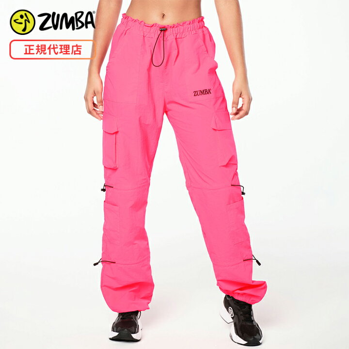 楽天市場】ZUMBA ズンバ 正規品 PREP カーゴパンツ PINK ピンク XS  