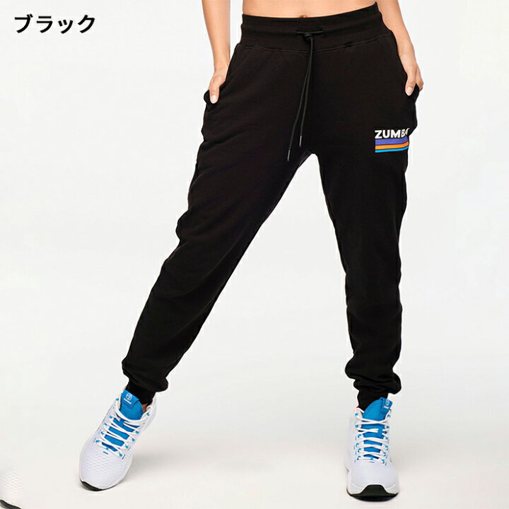 楽天市場】ZUMBA ズンバ 正規品 ジョガーパンツ ブラック オリーブ  