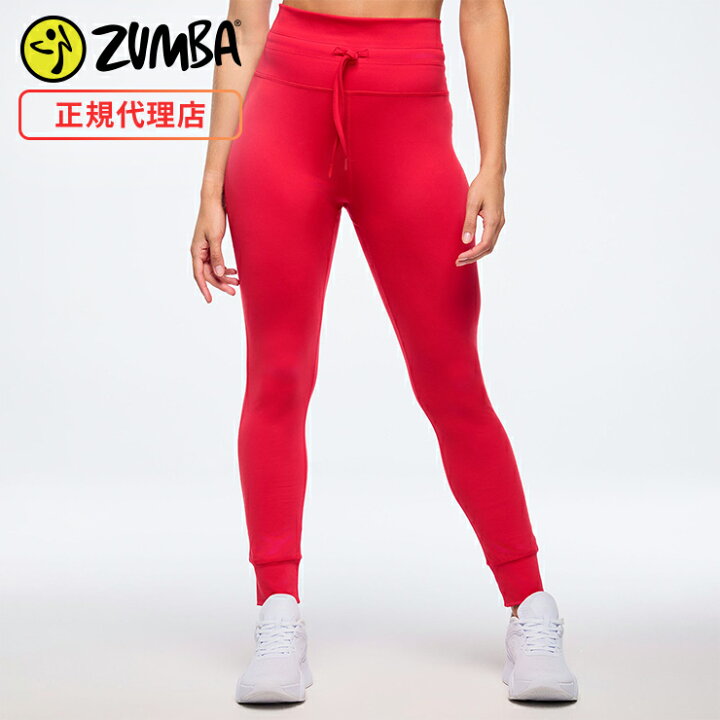 楽天市場】ZUMBA ズンバ 正規品 レギンス ハイウエスト チェリー 