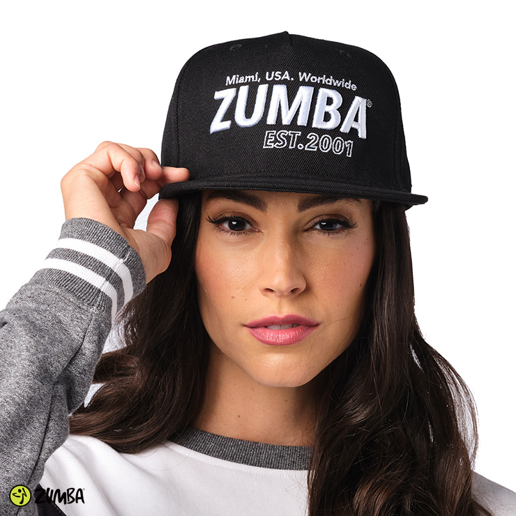 フィットネスウェア ダンスウェア トレーニングウェア ZU1454A ZUMBA 公式 BLACK ズンバ キャップ ロゴ 年末年始大決算 ユニセックス