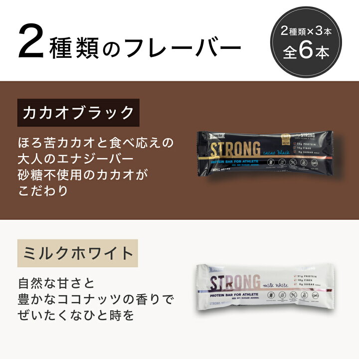 楽天市場】プロテインバー お試し セット New StrongBar ストロング  