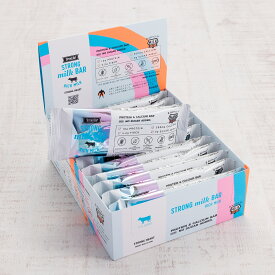 Strong Milk Bar ストロングミルクバー リッチミルク プロテインバー 1箱12本入り プロテイン10g 国産プロテインバー　ストロングバー