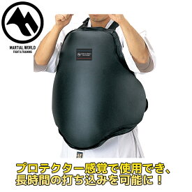 【MW】マーシャルワールド プロ仕様コーチングプロテクター CM148 黒 空手 サポーター プロテクター ボクシング トレーニング 器具 strongsports