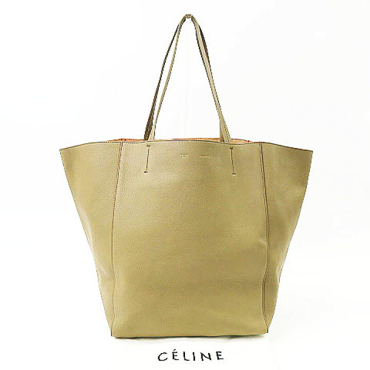楽天市場】CELINE セリーヌ W-PA-0162 レザートートバッグ カバ 