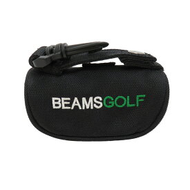 BEAMS GOLF ビームスゴルフ ボール ポーチ ブラック系 【中古】ゴルフウェア