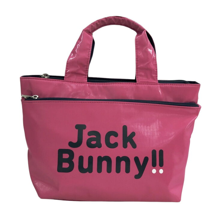 楽天市場】JACK BUNNY ジャックバニー ロゴ カートバッグ ピンク系 