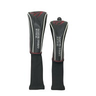 MASTER BUNNY EDITION マスターバニーエディション ヘッドカバー 2点セット ブラック系 DR/FW 【中古】ゴ…