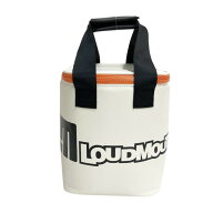LOUD MOUTH ラウドマウス 2025年モデル 保冷 ボックス型 カートバッグ ホワイト系 【中古】ゴルフウェア