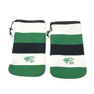 BEAMS GOLF ビームスゴルフ ニット シューズケース グリーン系 【中古】ゴルフウェア