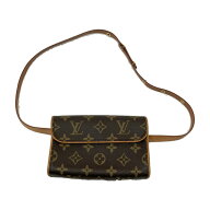LOUIS VUITTON ルイ ヴィトン M51855/FL0011 バッグ ポシェット フロランティーヌ モノグラム ブラウン系…