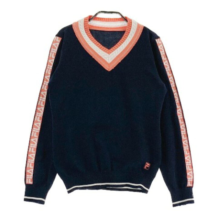 楽天市場】FILA GOLF フィラゴルフ ニット セーター ネイビー系 M 