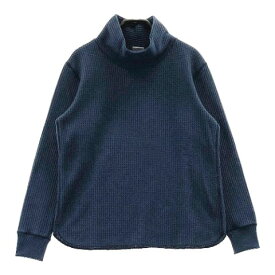 THE NORTH FACE ザ ノースフェイス NTW81834 WAFFLE HIGHNECK ハイネック カットソー ネイビー系 M 【中古】レディース