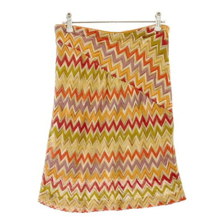 楽天市場】MISSONI ミッソーニ スカート ブラウン系 40 【中古 