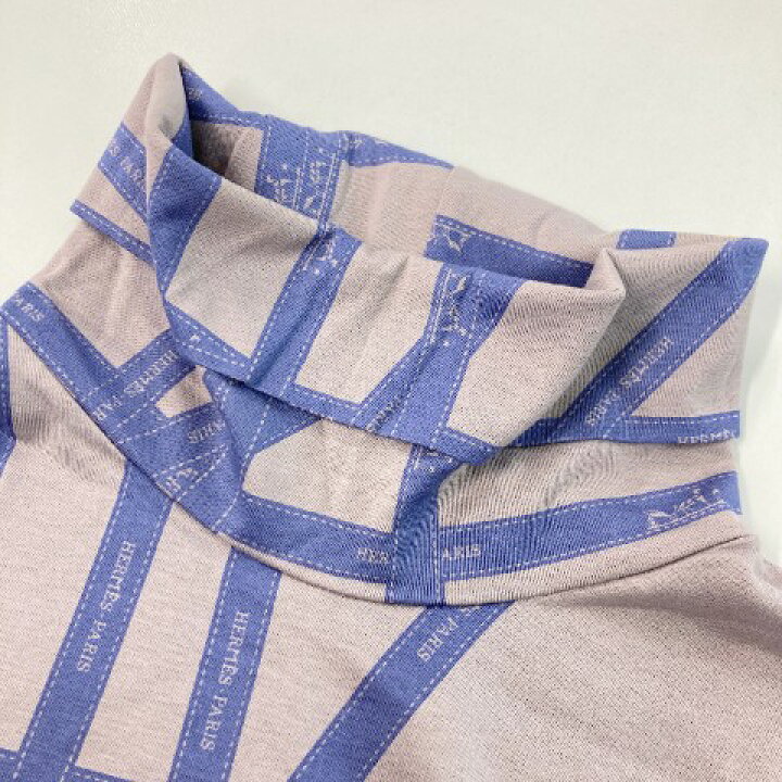 楽天市場】HERMES エルメス タートルネック 長袖Tシャツ カットソー 