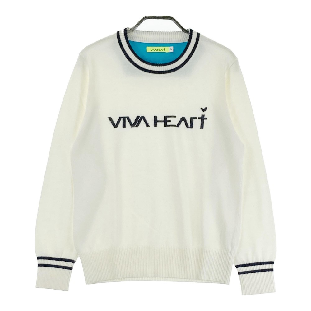 沸騰ブランド VIVA HEART ビバハート ニット セーター ホワイト