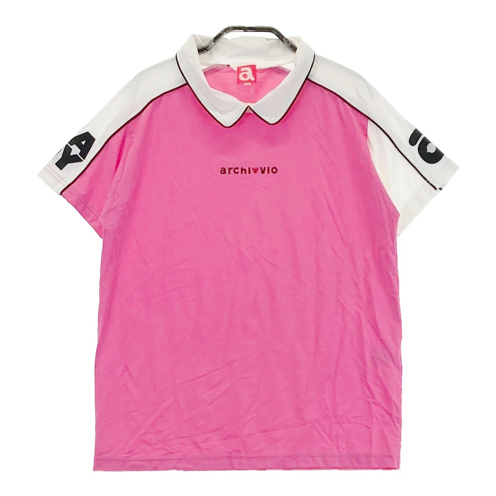 楽天市場】ARCHIVIO アルチビオ A859302 半袖襟付きTシャツ ピンク系