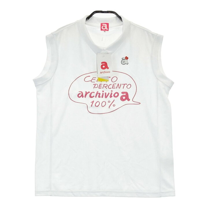 楽天市場】ARCHIVIO アルチビオ 襟付 ノースリーブシャツ ホワイト系  
