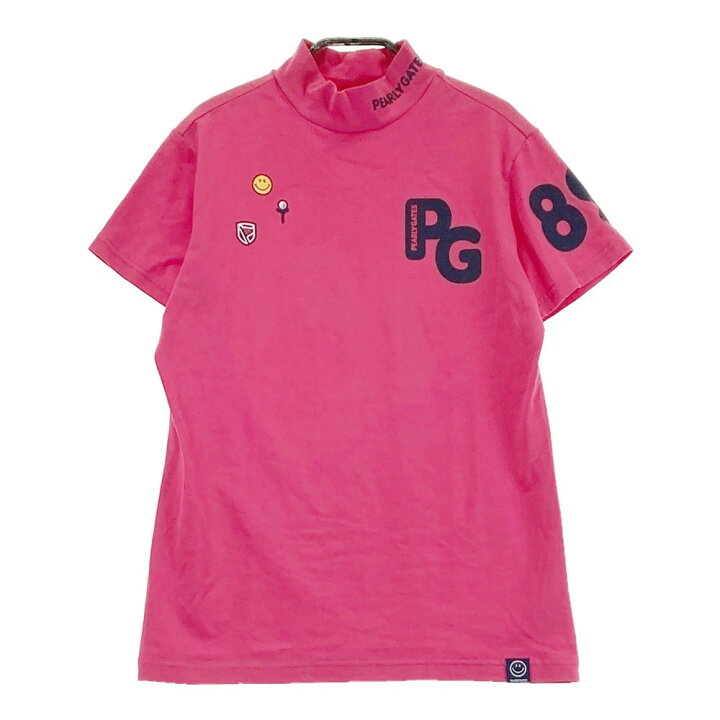 楽天市場】PEARLY GATES パーリーゲイツ ハイネック半袖Tシャツ ニコ 
