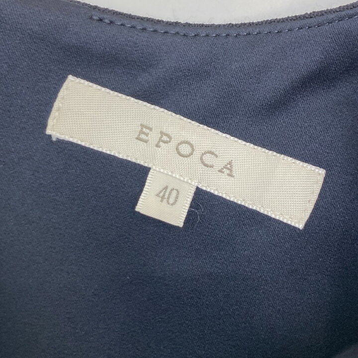楽天市場】EPOCA エポカ 半袖ワンピース ネイビー系 40 【中古 