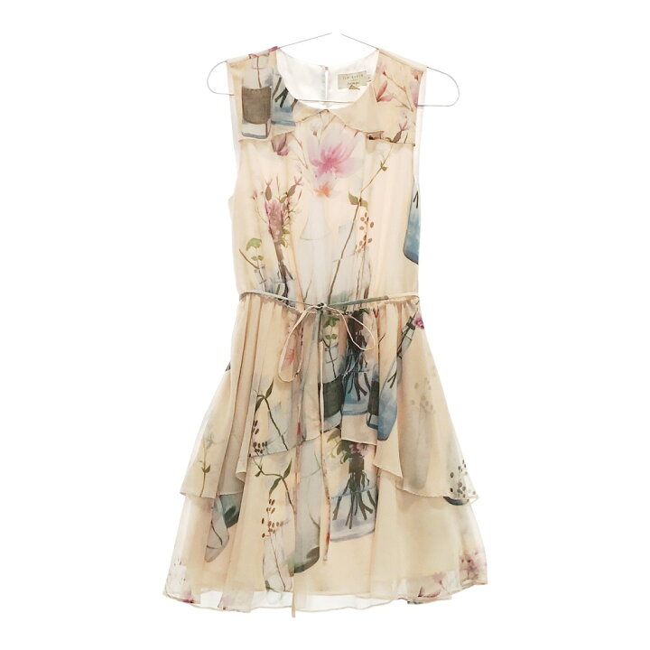 楽天市場】TED BAKER テッドベーカー ワンピース 花柄 ピンク系 1 