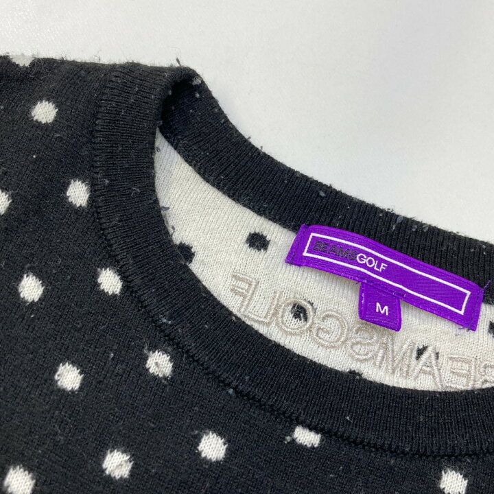楽天市場】BEAMS GOLF ビームスゴルフ ウール混 ニットセーター ドット  