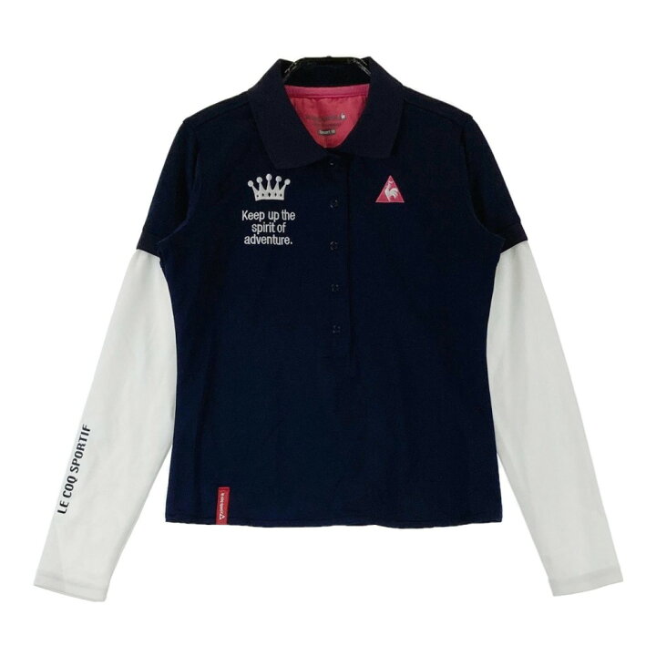 楽天市場】LECOQ GOLF ルコックゴルフ 長袖ポロシャツ レイヤード風