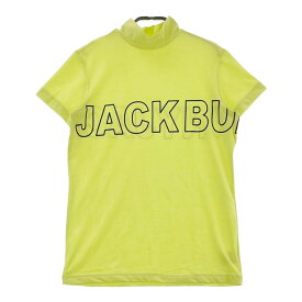 JACK BUNNY ジャックバニー 2021年モデル ハイネック 半袖Tシャツ イエロー系 1 【中古】ゴルフウェア レディース