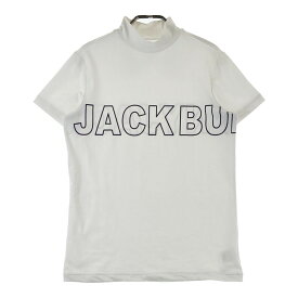 JACK BUNNY ジャックバニー ハイネック半袖Tシャツ ホワイト系 2 【中古】ゴルフウェア レディース