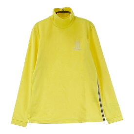 LANVIN SPORT ランバン スポール VLS100129 長袖ハイネックTシャツ イエロー系 38 【中古】ゴルフウェア レディース