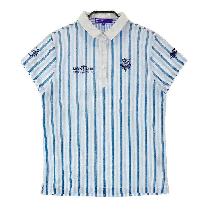 楽天市場】BEAMS GOLF ビームスゴルフ 半袖ポロシャツ ストライプ柄  
