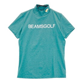 BEAMS GOLF ビームスゴルフ ハイネック 半袖Tシャツ ブルー系 S 【中古】ゴルフウェア レディース