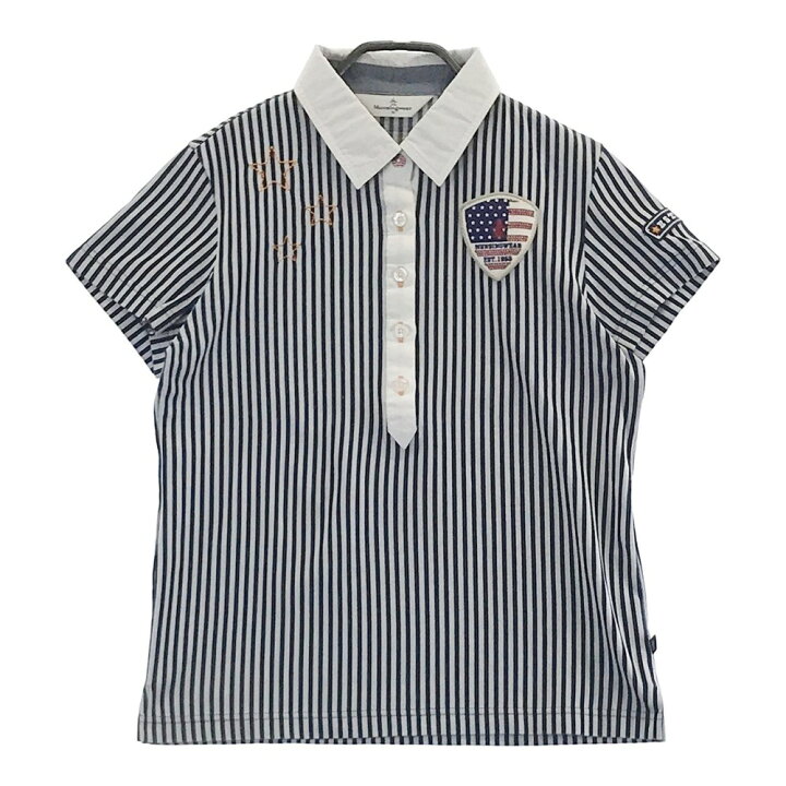 楽天市場】MUNSING WEAR マンシングウェア 半袖ポロシャツ ストライプ 