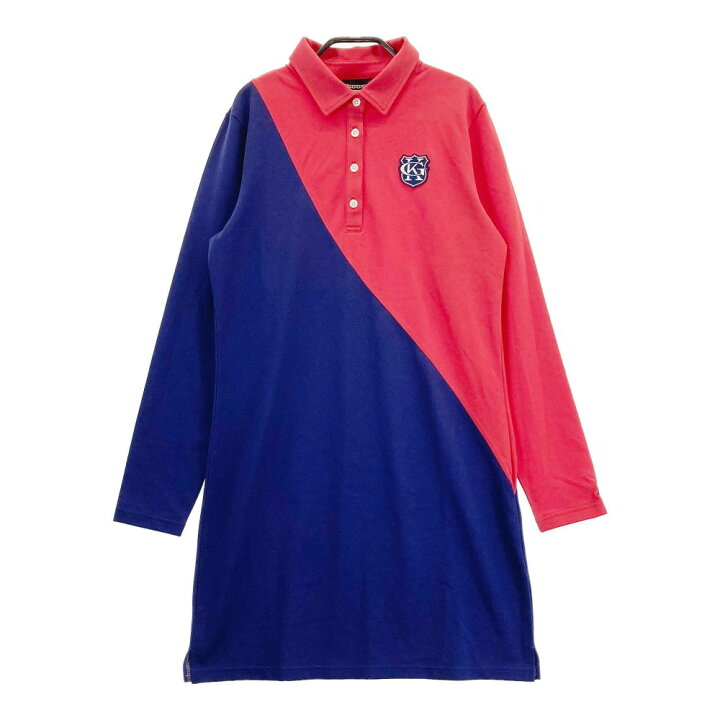 楽天市場】KAPPA GOLF カッパゴルフ 長袖ワンピース ネイビー系 L 