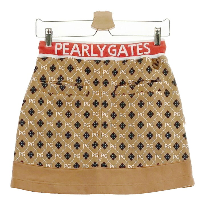 楽天市場】PEARLY GATES パーリーゲイツ スウェット スカート 総柄 