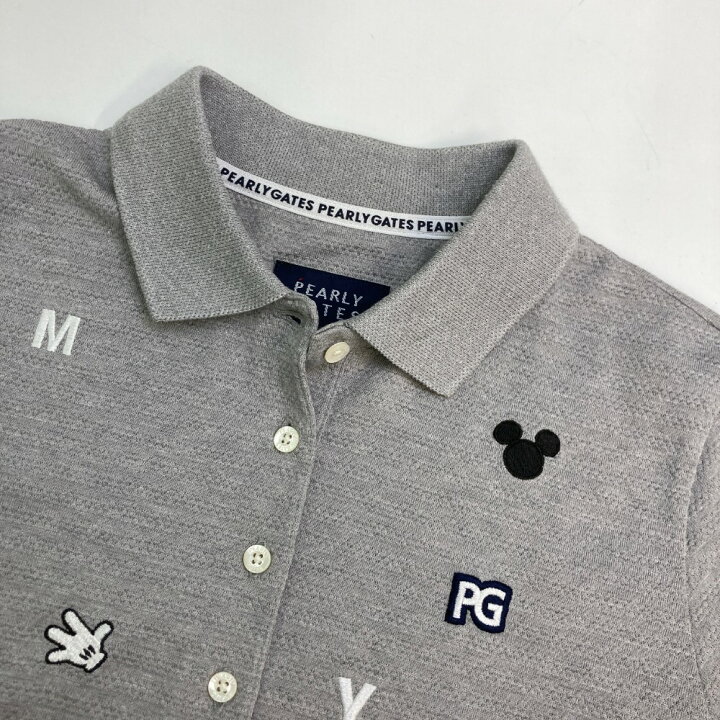楽天市場】PEARLY GATES パーリーゲイツ 半袖ポロシャツ ミッキー 
