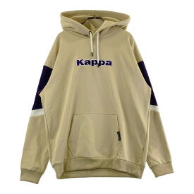 KAPPA GOLF カッパゴルフ 裏起毛 パーカー ベージュ系 LL 【中古】ゴルフウェア レディース