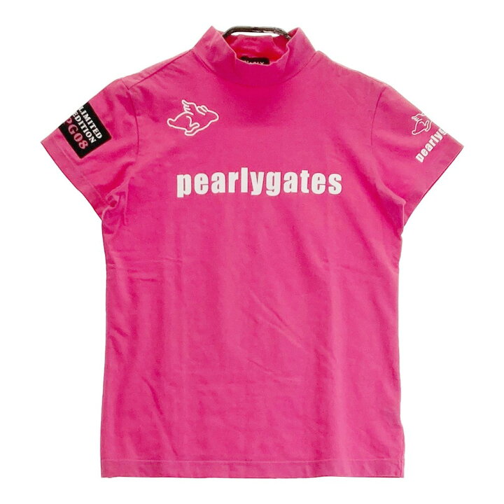 楽天市場】PEARLY GATES パーリーゲイツ モックネック半袖Tシャツ 