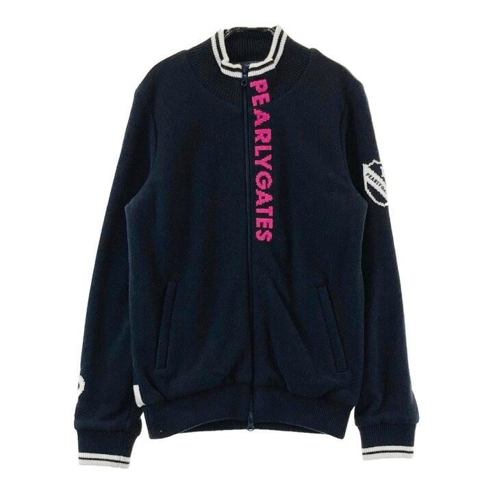 楽天市場】PEARLY GATES パーリーゲイツ ニットジャケット ネイビー系  