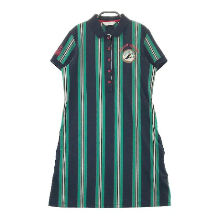 楽天市場】MUNSING WEAR マンシングウェア 半袖ワンピース ストライプ 